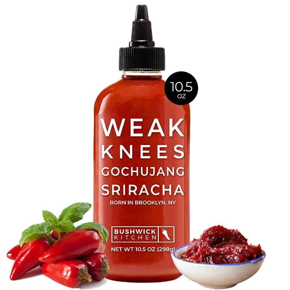 weak knees sriracha