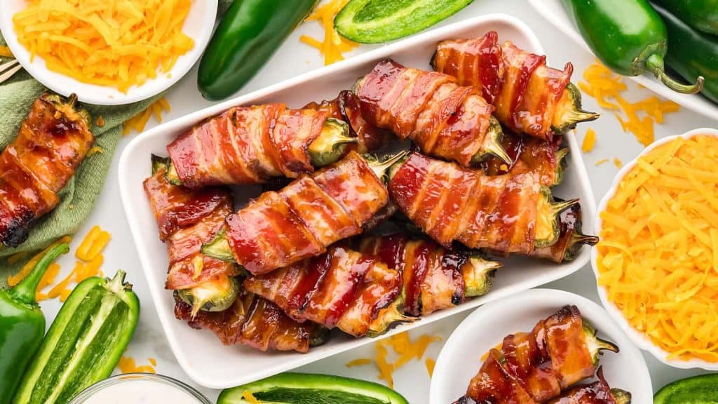 Bacon jalapeno poppers.