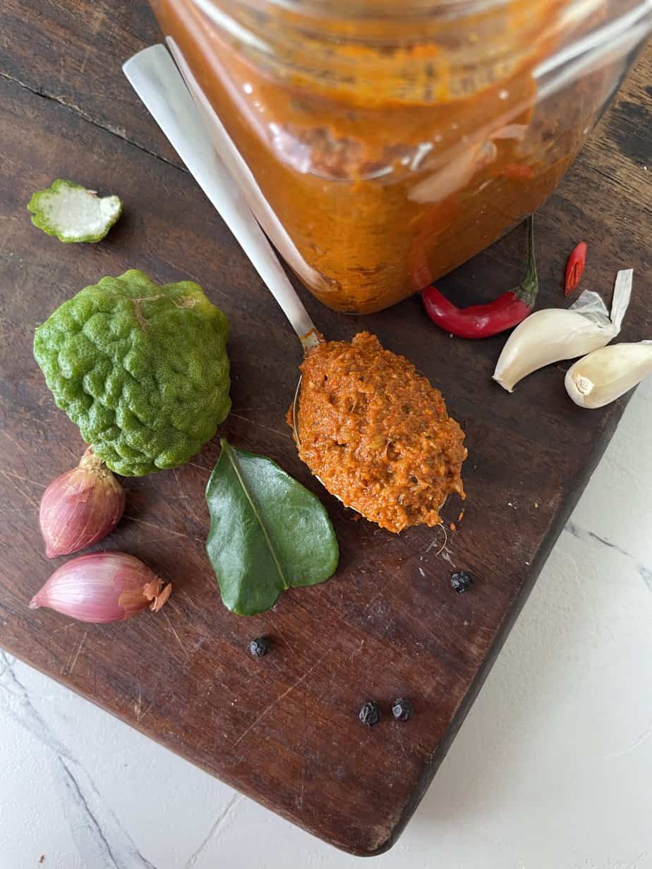 Easy spicy Thai red curry paste recipe (vegan) Spicy Exchange